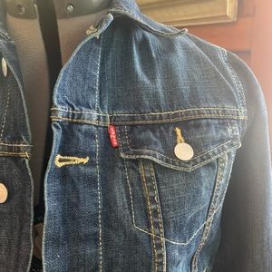 Levi Kids Jean Jacket Red Label Dark Wash w/Pockets